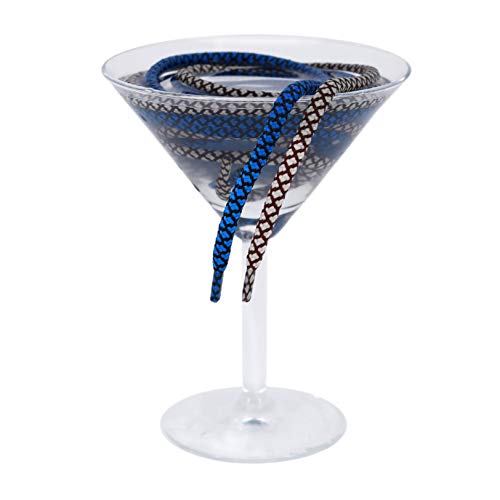 Lacenio Cordones redondos para botas de senderismo, zapatos de trabajo, patines de hielo, repuesto para zapatos de trekking, color negro y amarillo, 120 cm