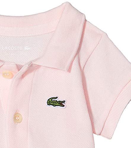 Lacoste 4J6963 Body, Rosa (Flamant), 12 Meses para Bebés