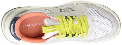 Lacoste Ace Lift 0120 2 SMA, Zapatillas Hombre, Blanco Wht Lt Gry, 42.5 EU