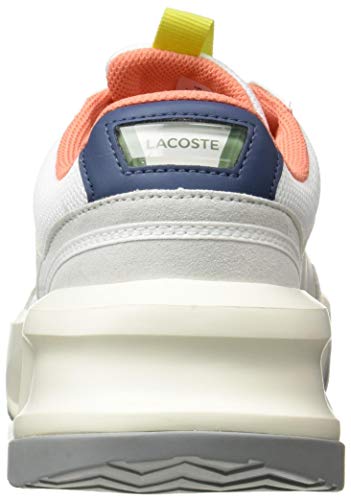 Lacoste Ace Lift 0120 2 SMA, Zapatillas Hombre, Blanco Wht Lt Gry, 42.5 EU