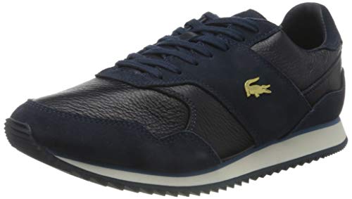 Lacoste Aesthet Luxe 0320 1 SMA, Zapatillas Hombre, Negro KHK, 42 EU