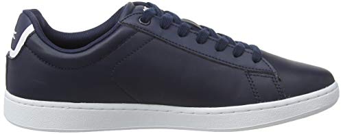 Lacoste Carnaby EVO BL 1 SPM, Zapatillas Hombre, Azul (Navy), 43 EU