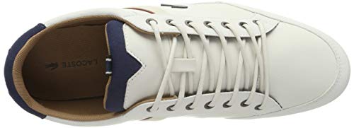 Lacoste Chaymon 118 2, Zapatillas para Hombre, Blanco (White Cam0012wn1), 40.5 EU