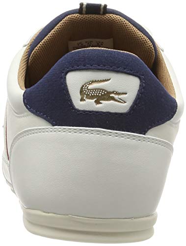 Lacoste Chaymon 118 2, Zapatillas para Hombre, Blanco (White Cam0012wn1), 40.5 EU