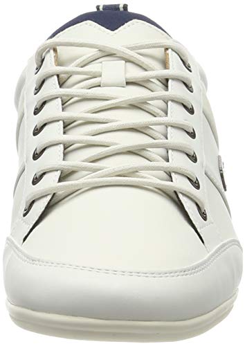 Lacoste Chaymon 118 2, Zapatillas para Hombre, Blanco (White Cam0012wn1), 40.5 EU