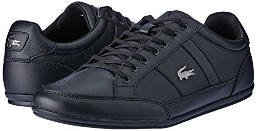 Lacoste Chaymon BL 1 CMA, Zapatillas Hombre, Negro (Black/Black), 41 EU