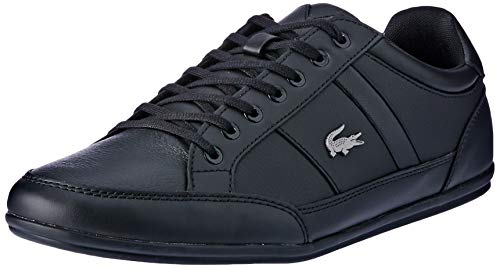 Lacoste Chaymon BL 1 CMA, Zapatillas Hombre, Negro (Black/Black), 41 EU