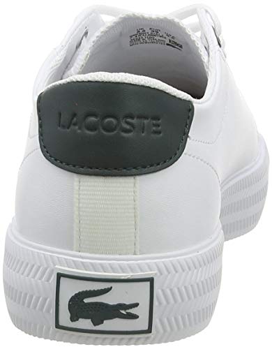 Lacoste Gripshot 0721 1 Cuj, Zapatillas Unisex Adulto, Wht Dk Grn, 37 EU