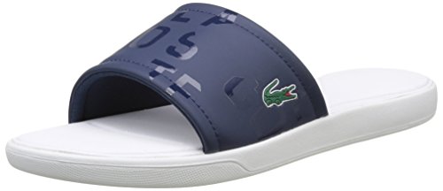 Lacoste L.30 Slide 117 1 Caw, Chancletas Mujer, Azul (Nvy), 38 EU