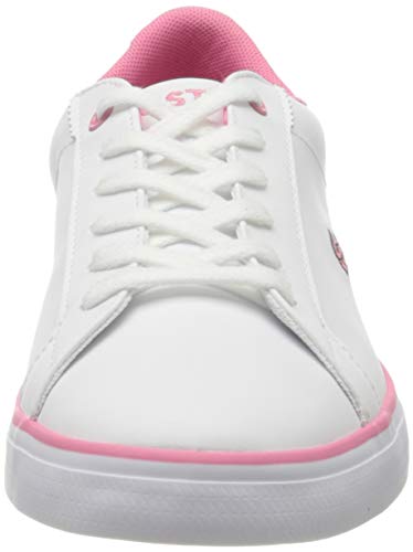 Lacoste Lerond BL 2 CUJ, Zapatillas, Blanco (B53 White/Pink), 38 EU