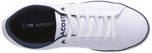 Lacoste Lerond BL 2 CUJ, Zapatillas, Blanco (White/Navy), 35 EU