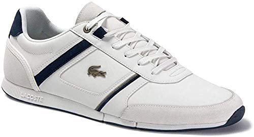 Lacoste Menerva 120 1 CMA, Zapatillas Hombre, Off White/Navy, 43 EU