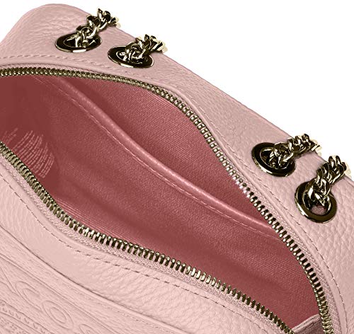 Lacoste Nf2970 - Bolso bandolera para mujer, talla única, Plateado (Lata), Talla única