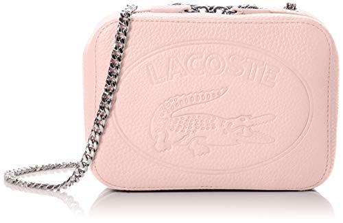 Lacoste Nf2970 - Bolso bandolera para mujer, talla única, Plateado (Lata), Talla única
