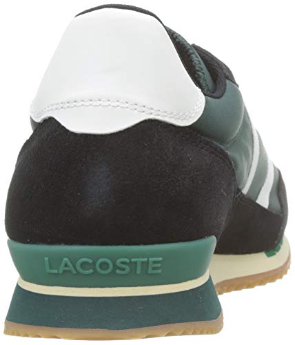 Lacoste Partner Retro 319 1 SMA, Zapatillas Hombre, Verde (Dk Grn/Off Wht), 44 EU