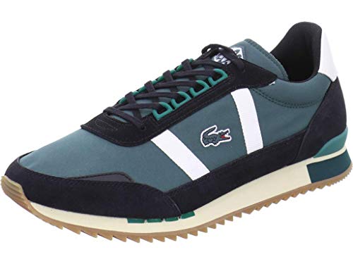 Lacoste Partner Retro 319 1 SMA, Zapatillas Hombre, Verde (Dk Grn/Off Wht), 44 EU