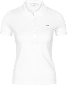 Lacoste Pf6949, Polo Para Mujer, Blanco (Blanc), 46