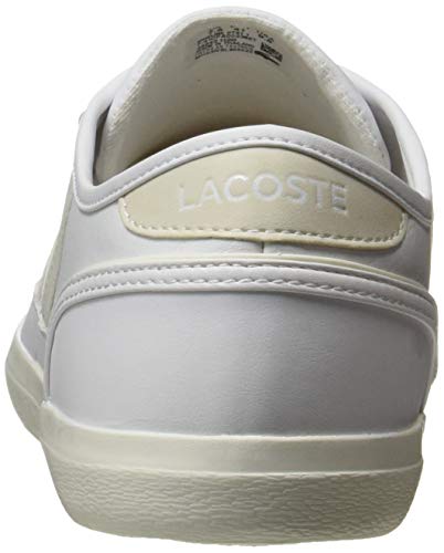 Lacoste Sideline 0721 1 Cfa, Zapatillas Mujer, Wht Off Wht, 39 EU