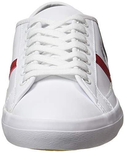 Lacoste Sideline TRI1 CMA, Zapatillas Hombre, Blanco (Wht/Nvy/Red), 39.5 EU