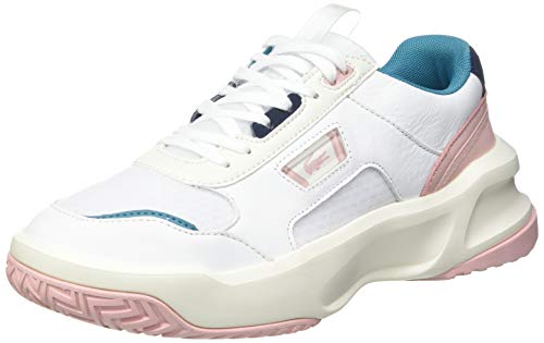 Lacoste Sport Ace Lift 0721 2 SFA, Zapatillas Mujer, Wht Lt Pnk, 40 EU