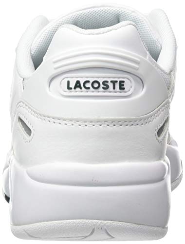 Lacoste Storm 96 Lo 0120 3 SFA, Zapatillas Mujer, Wht/Dk Grn, 35.5 EU
