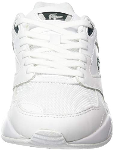 Lacoste Storm 96 Lo 0120 3 SFA, Zapatillas Mujer, Wht/Dk Grn, 35.5 EU