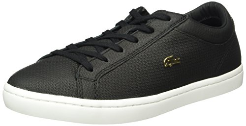 Lacoste Straightset 316 3 Caw, Zapatillas Mujer, Negro (Blk 024), 37 EU