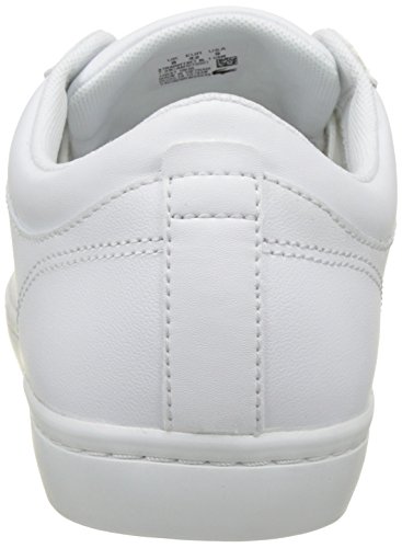 Lacoste Straightset BL 1 CAM, Zapatillas Hombre, Blanc (White), 46.5 EU
