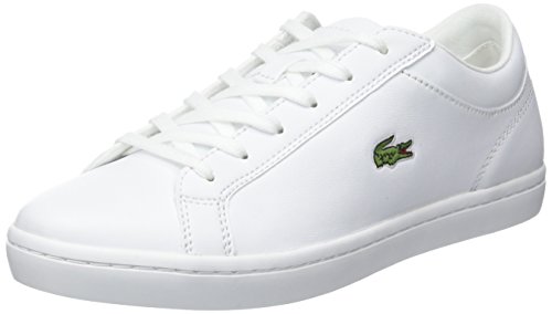 Lacoste Straightset BL 1 SPW, Zapatillas Mujer, White, 37 EU