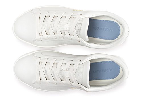Lacoste Straightset Mujer Zapatillas Blanco