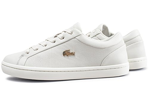 Lacoste Straightset Mujer Zapatillas Blanco