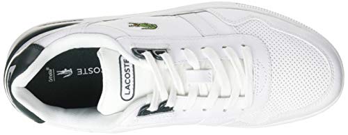 Lacoste T-Clip 0120 4 SFA, Zapatillas Mujer, Wht/Dk Grn, 36 EU