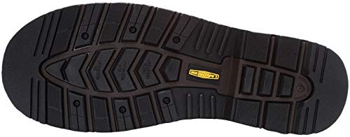 LARNMERN Zapato de Seguridad S3 SRC, con Tapa de Acero con Suela Antideslizante Caucho, Antiestático L8057 (40 EU Marrón)