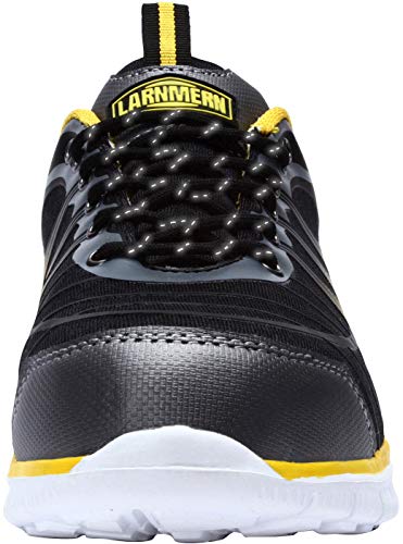 LARNMERN Zapatos Seguridad con Punta de Acero para Hombre Zapatillas Seguridad Femenino Ligeros S1P
