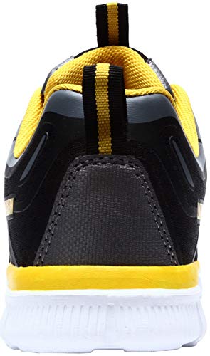 LARNMERN Zapatos Seguridad con Punta de Acero para Hombre Zapatillas Seguridad Femenino Ligeros S1P