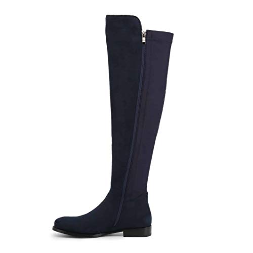 Laura Biagiotti Bota 5864-19_Micro-Lycra Mujer Color: Azul Talla: EU 36