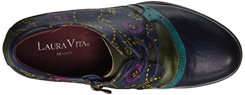 Laura Vita Adele 11, Zapatos de Cordones Derby Mujer, Azul Azul, 38 EU