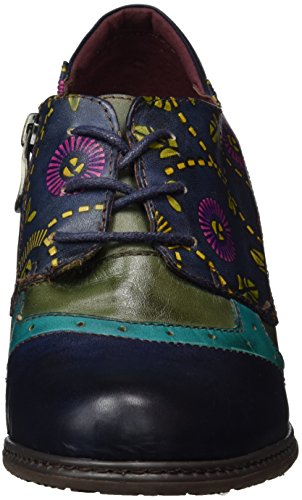 Laura Vita Adele 11, Zapatos de Cordones Derby Mujer, Azul Azul, 38 EU