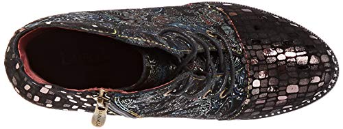 LAURA VITA Alcbaneo 1279, Botines Mujer, Noir Noir, 42 EU