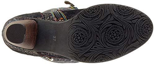 LAURA VITA Alizee 258, Botas Altas Mujer, Negro (Acier Acier), 39 EU