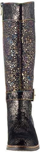 LAURA VITA Alizee 258, Botas Altas Mujer, Negro (Acier Acier), 39 EU