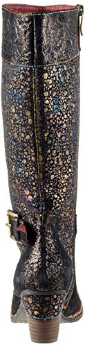LAURA VITA Alizee 258, Botas Altas Mujer, Negro (Acier Acier), 39 EU