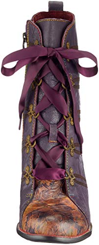 LAURA VITA Evcao 01, Botines Mujer, Violet Violet, 39 EU