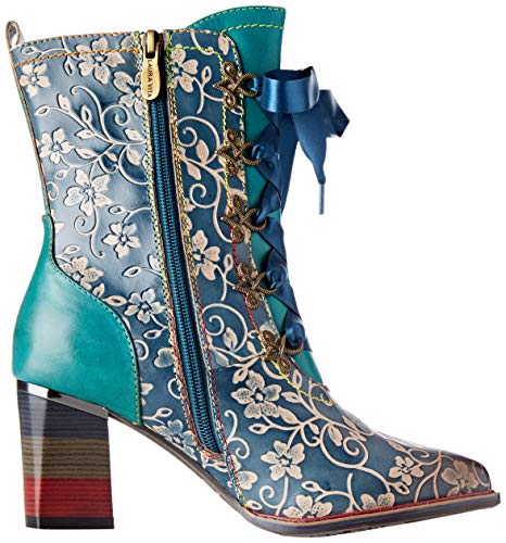 LAURA VITA Geceko 04, Botines Mujer, Jeans Jeans, 38 EU