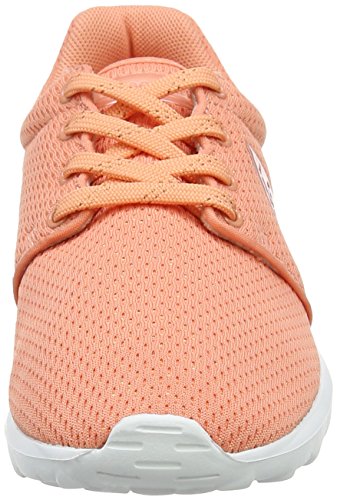 Le Coq Sportif Dynacomf GS Metallic Mesh, Zapatillas Niños, Rose Papaya Punch, 33 EU