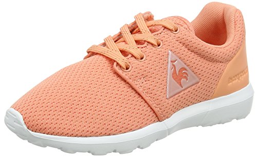 Le Coq Sportif Dynacomf GS Metallic Mesh, Zapatillas Niños, Rose Papaya Punch, 33 EU