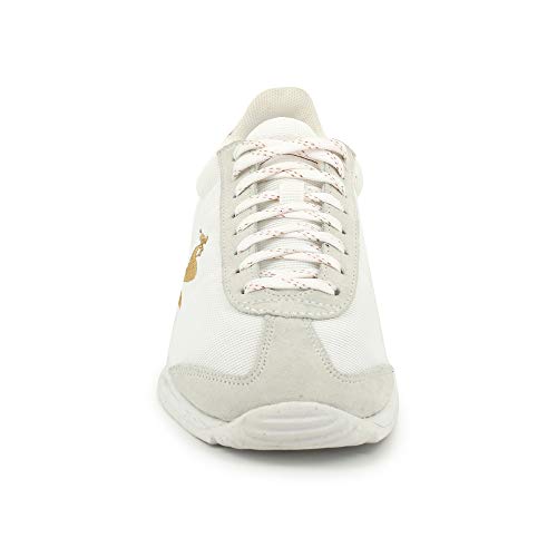 Le Coq Sportif Quartz, Zapatillas Mujer, Optical White/Rose Gold, 37 EU