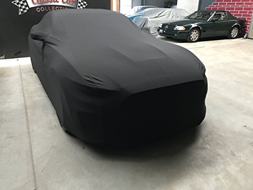LEDmich - Funda protectora para coche, interior, elástica, supersuave, para Ford Mustang GT IV, V, VI, tela