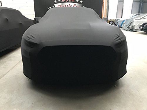 LEDmich - Funda protectora para coche, interior, elástica, supersuave, para Ford Mustang GT IV, V, VI, tela