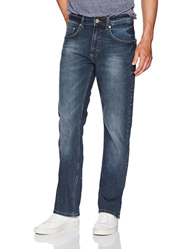 Lee Jeans corte botín para hombre de la serie moderna - azul - 36W x 34L